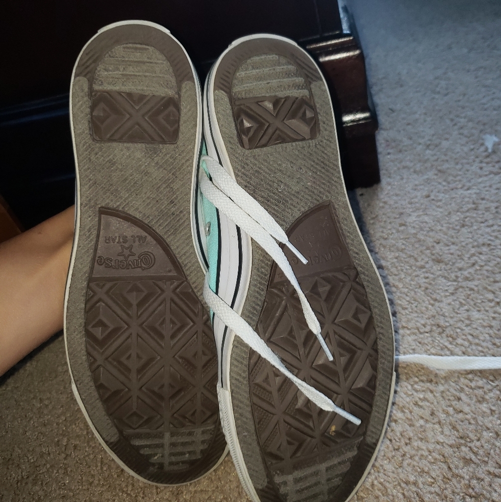 Blue Converse - Picture 3 of 4